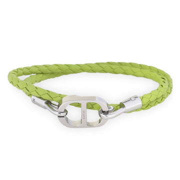 Dior Men's CD Icon Woven Leather Double Bracelet 153231246 [P]