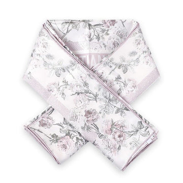 Dior Women’s Logie de 90 Square Silk Scarf (White/Violet) 61RSE090I645 C440 150911068 [P]