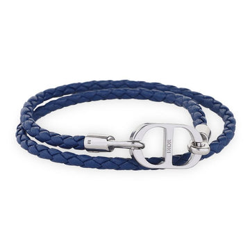 Dior Men's CD Icon Braided Leather Bracelet 153184930 [P]