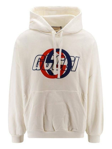 Gucci Cotton Jersey Hooded Sweatshirt 133010144 [P]