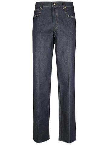 Gucci Label Denim Pants 133010610 [P]