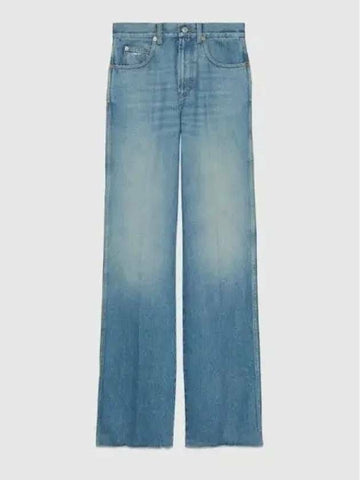 Gucci Denim Straight Pants 133010621 [P]