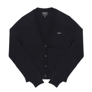 APC Dunkelblaues Damenstrickjacke F22316 151112772 [P]