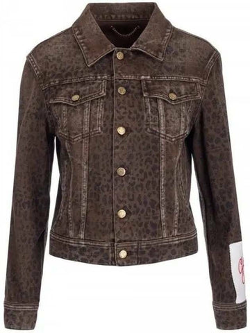 GOLDEN GOOSE Leopardenmuster Denimjacke 133016026 [P]