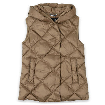MAXMARA フルートキルティングパディングベスト(キャメル) 2525296012600 004 149271932 [P]