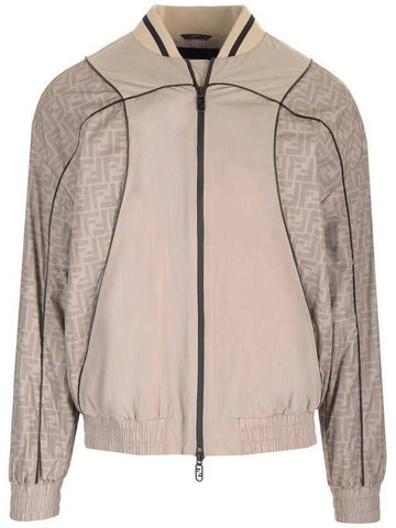 FENDI Nylon Bomberjacke FAA899 AP5A F14W3 133016397 [P]