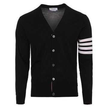 Thom Browne Merino Wool Asymmetric Classic Cardigan 150268078 [P]