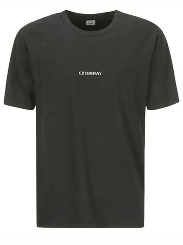 CP Company Garment Dyed Logo T-Shirt 133020912 [P]