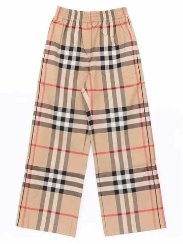 BURBERRY Karierten Baumwolltwill-Hosen 8071101 133022861 [P]