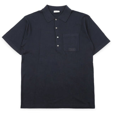 Dior Men's Pocket Icon Logo PK Short Sleeve Shirt (Navy) 593M811A7012 585 152161002 [P]