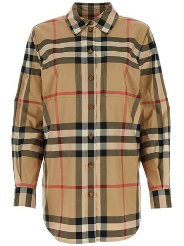 BURBERRY Kariertes Baumwollhemd 8071338 133027438 [P]