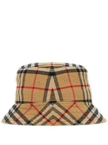 BURBERRY Checkermuster Baumwoll Bucket Hat 8075657 133027500 [P]
