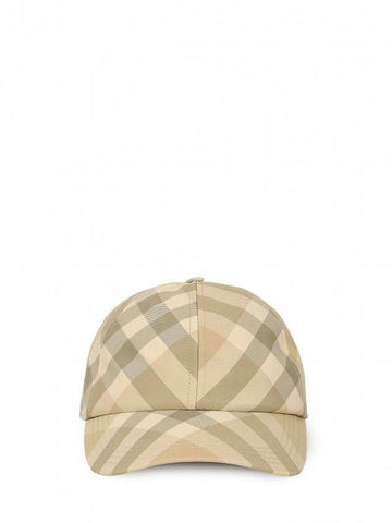 BURBERRY チェック ベースボール キャップ 8083517 133027506 [P]
