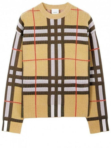 BURBERRY Karierter technischer Baumwollpullover 8070354 133027550 [P]