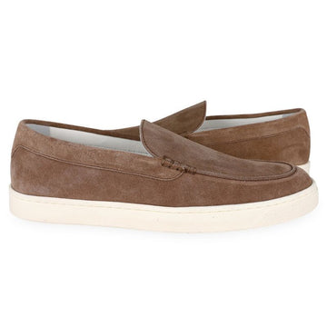 Brunello Cucinelli Men's Chevron Effect Suede Loafers 151764111 [P]