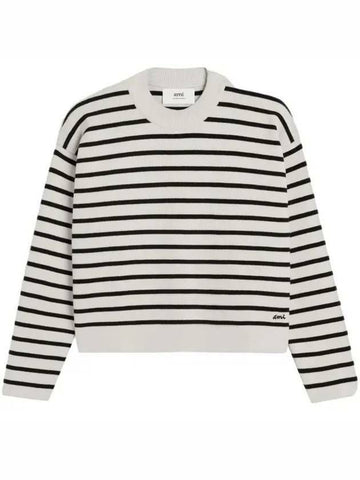 AMI Gestickter Rundhals-Seemann-Pullover 194 133032792 [P]
