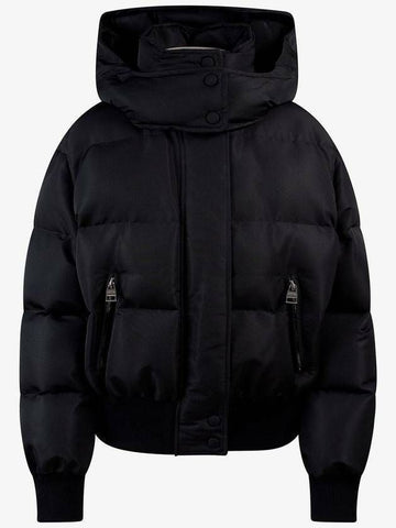 ALEXANDER MCQUEEN グラフィティハイネックショートパディングジャケット 133032849 [P]