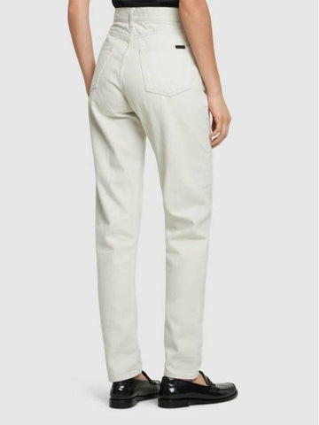 SAINT LAURENT Weißer Denim-Jeans 133033016 [P]