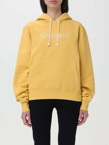 SAINT LAURENT Übergroße Kapuzen-T-Shirt 133032988 [P]