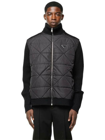 Prada ReNylon Wool Padded Jacket UMG262 S232 13IF F0002 133039075 [P]