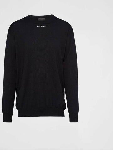 PRADA Cashmere Logo Pullover UMB678 134D F0002 133039336 [P]
