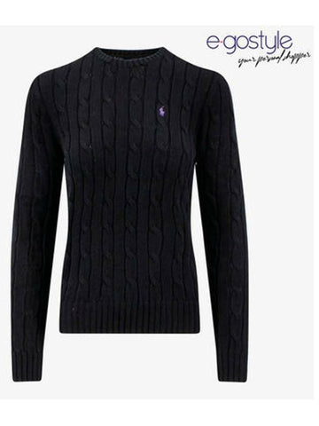 POLO RALPH LAUREN Kabelstrickpullover mit Pony-Logo 133039573 [P]