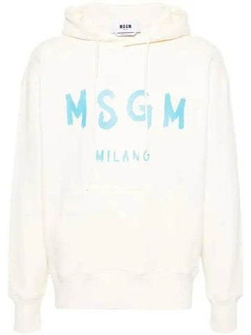 MSGM Brushed Logo Hoodie 133039796 [P]