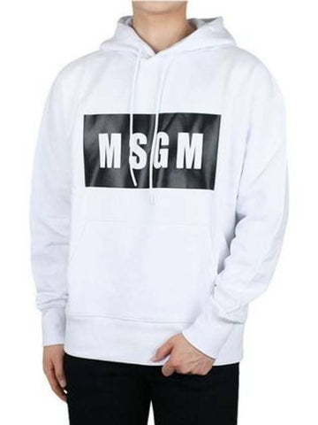 MSGM Box Logo Hoodie 133039803 [P]