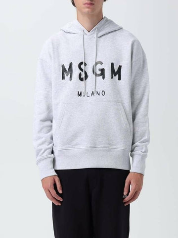 MSGM Herren Hoodie mit gebürstetem Logo 2003MM515 200003 94 133039840 [P]