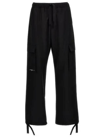 MSGM Fresh Wool Cargo Pants 133039923 [P]