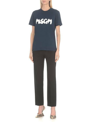 MSGM Cloud Logo T-Shirt 133040041 [P]