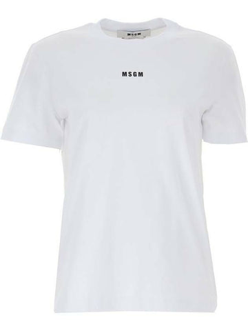 MSGM Mikro-Logo T-Shirt 133040119 [P]