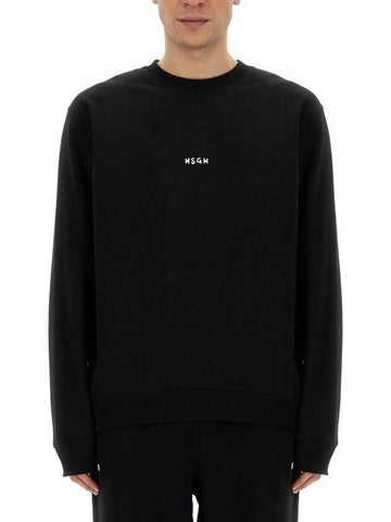 MSGM Brushed Micro Logo Sweatshirt 3640MM551 247000 99 133040233 [P]