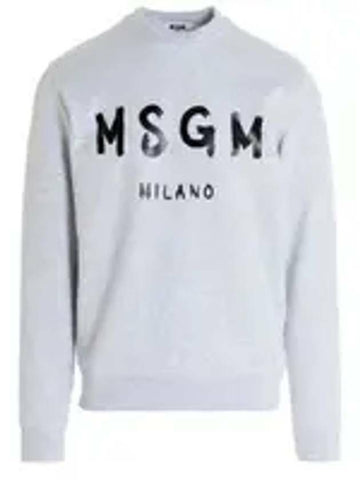 MSGM Gebrushter Logo Sweatshirt 133040262 [P]