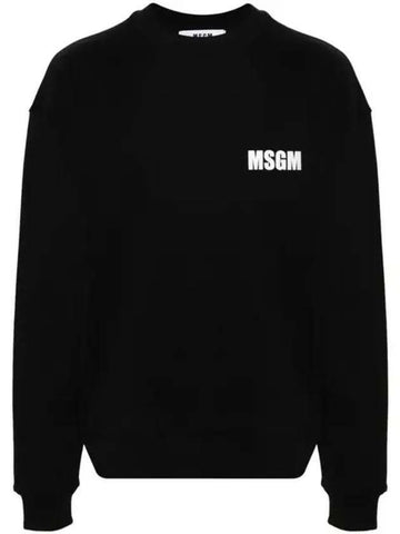 MSGM Logo Print Sweatshirt 133040277 [P]