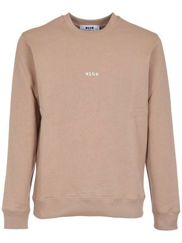 MSGM Bürstete Mikro Logo Sweatshirt 133040275 [P]