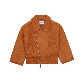 House of Sunny Women's Hybrid Jacket Tobacco Orange VOL2226 65250905 [P]