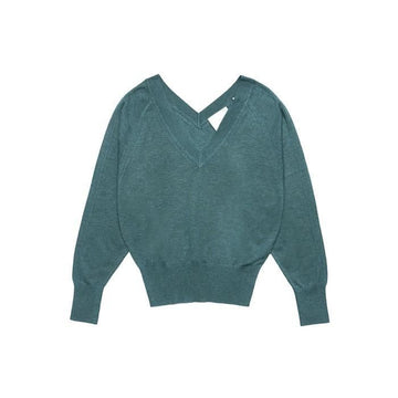 ISABEL MARANT ミラーネ Vネック ニット 23PPU0093FA-A1L47I-60EM 50259787 [P]