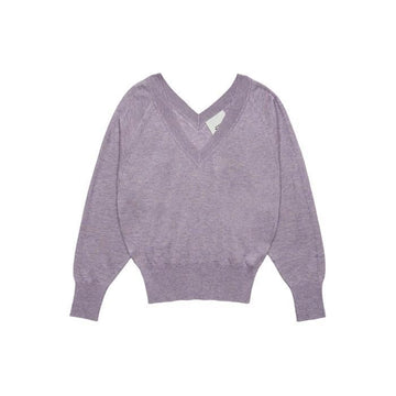 ISABEL MARANT V-Ausschnitt Strick 23PPU0093FA-A1L47I-86LC 50259790 [P]