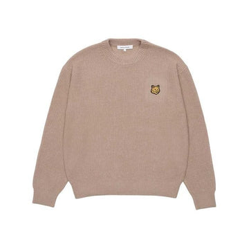Maison Kitsune Men's Foxhead Patch Comfort Ribbed Bomber Jacket LM00818KT1093-H251 61327539 [P]