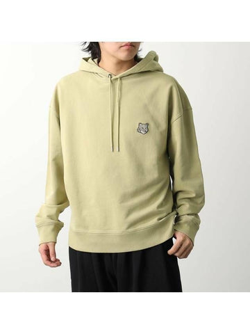 MAISON KITSUNE Übergroßer Hoodie mit Bold Fox Head Patch LM00705KM0001 P357 133042603 [P]