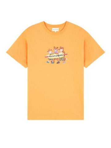 Maison Kitsune Surfing Fox Relaxed T-Shirt 133042752 [P]