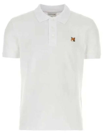 Maison Kitsune Fox Head Patch Regular Polo 133042825 [P]