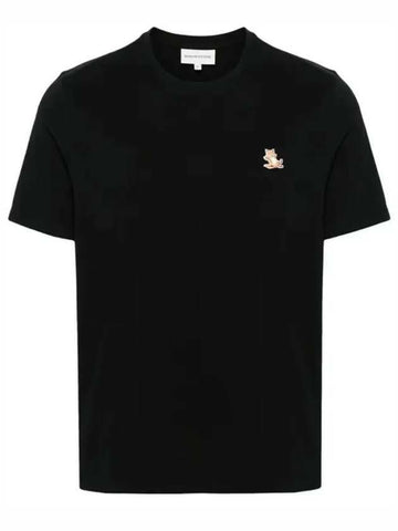 Maison Kitsune Regular Fit Fox Patch T-Shirt LM00110KJ0008 P199 133042824 [P]