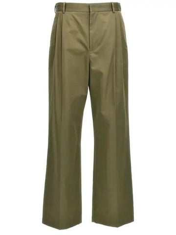 Loewe Pleated Cotton Trousers H526Y04WEB 4430 133043112 [P]