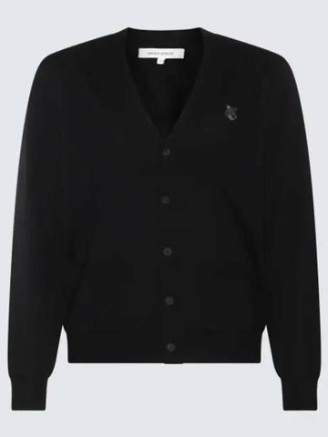 MAISON KITSUNE Regulärer Cardigan mit Bold Fox Head Patch 133043101 [P]