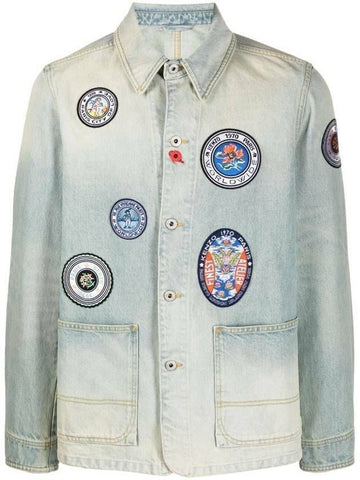 Kenzo Patch Denim Jacket 133043351 [P]