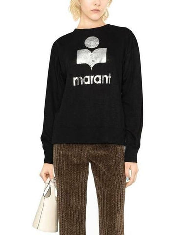 ISABEL MARANT Langarm-T-Shirt aus Leinen TS0005FA A1N10E 01BK 133043620 [P]