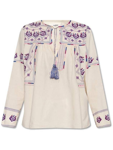 ISABEL MARANT Bluse HT0043FA A1J56E 20WH 133043768 [P]