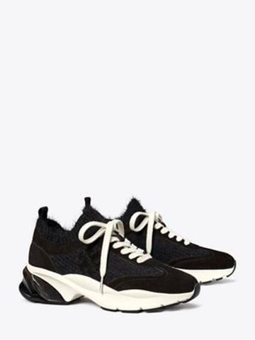 Tory Burch Good Luck Mohair Trainer Sneakers 133044567 [P]
